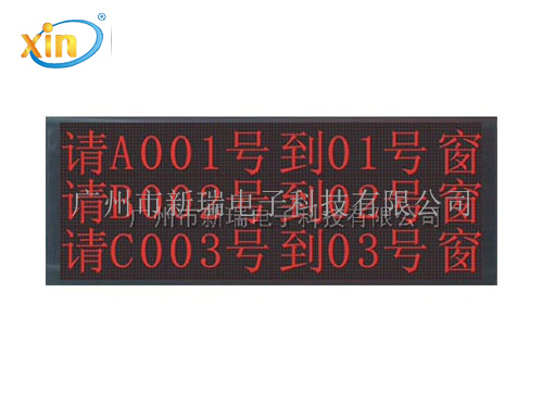 3行综合集中显示屏